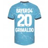 Bayer Leverkusen Alejandro Grimaldo #20 Tredjedrakt 2023-24 Kortermet